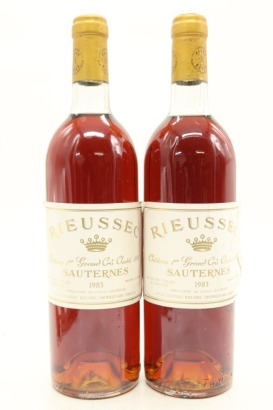 (2) 1983 Chateau Rieussec, Sauternes [JR18]
