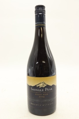 (1) 2009 Shingle Peak Pinot Noir, Marlborough