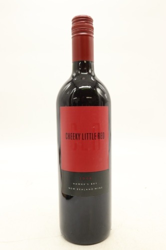 (1) 2008 Babich Wines Cheeky Little Red, East Coast