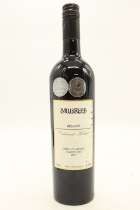(1) 2007 Mills Reef Merlot - Cabernet, Hawke's Bay