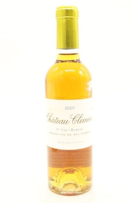 (1) 2007 Chateau Climens, Barsac, 375ml [RP98] [WE98]