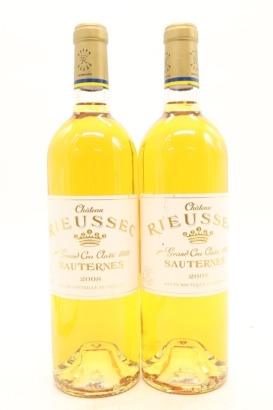 (2) 2008 Chateau Rieussec, Sauternes