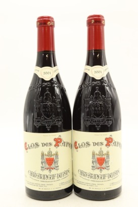 (2) 2001 Paul Avril Clos des Papes Chateauneuf-du-Pape, Rhone
