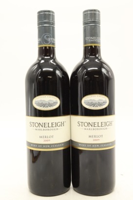 (2) 2009 Stoneleigh Merlot, Marlborough
