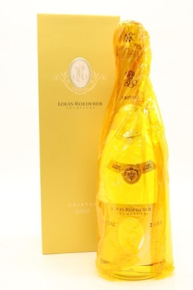 (1) 2008 Louis Roederer Cristal Millesime Brut, Champagne [JR19] [RP98] [WE100] [WS97] (GB)
