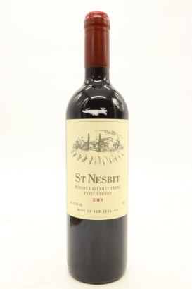 (1) 2010 St Nesbit Cabernet Merlot Petit Verdot, Auckland