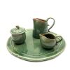 A Green Glazed Tea Set - 2