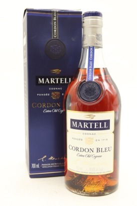 (1) Martell Cordon Bleu Grand Classic Cognac, 40% ABV