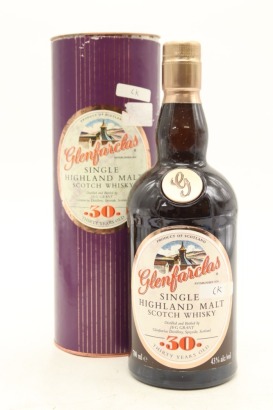 (1) Glenfarclas 30 Year Old Single Malt Scotch Whisky, 43% ABV, Circa. 1990's (GB)
