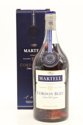 (1) Martell Cordon Bleu Grand Classic Cognac, 40% ABV, 1000ml