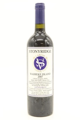 (1) 2007 Stonyridge Vineyard Larose, Waiheke Island