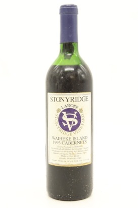 (1) 1993 Stonyridge Vineyard Larose, Waiheke Island (UMS)