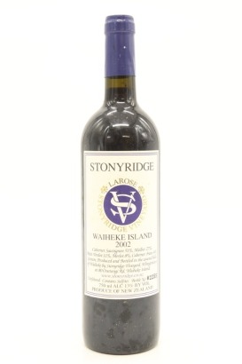 (1) 2002 Stonyridge Vineyard Larose, Waiheke Island