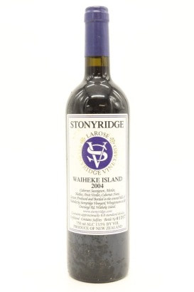 (1) 2004 Stonyridge Vineyard Larose, Waiheke Island