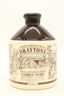 (1) Draytons 'The Drayton Family' Five Generations Family Port Decanter, 2000ml, 18% ABV