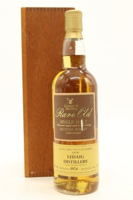 (1) 1974 Gordon and MacPhail Rare Old Ledaig Bottled 2000 Single Malt Scotch Whisky, 40% ABV (GB)