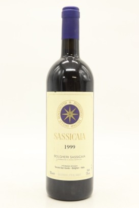 (1) 1999 Tenuta San Guido Sassicaia Bolgheri, Tuscany [JR18]