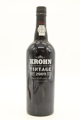 (1) 2009 Wiese & Krohn Vintage Port, 20% ABV