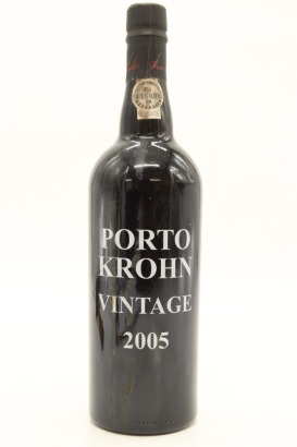 (1) 2005 Wiese & Krohn Vintage Port, 20% ABV