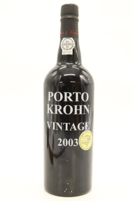 (1) 2003 Wiese & Krohn Vintage Port, 20.5% ABV