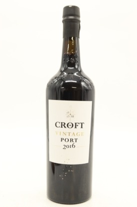 (1) 2016 Croft Vintage Port, 20.5% ABV