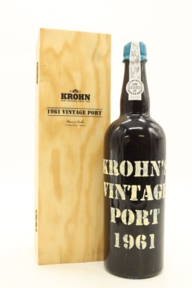 (1) 1961 Wiese & Krohn Vintage Port, 21% ABV [OWC]