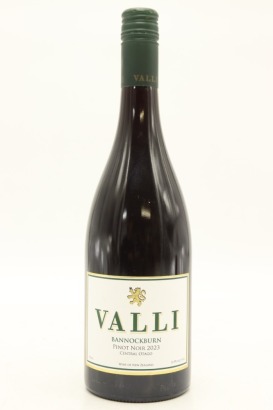 (1) 2023 Valli Bannockburn Vineyard Pinot Noir, Bannockburn