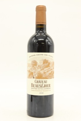 (1) 2018 Chateau Beausejour J.Duffau-Lagarrosse, Saint-Emilion Grand Cru [RP97]