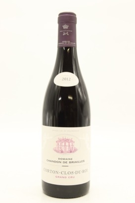 (1) 2012 Domaine Chandon de Briailles Corton Clos du Roi Grand Cru, Cote de Beaune