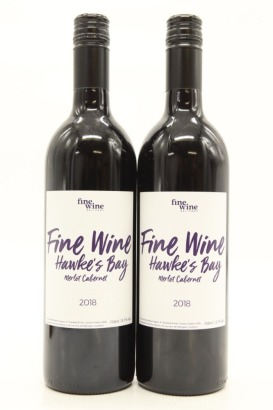 (2) 2018 Fine Wine Delivery Merlot - Cabernet, Hawke's Bay