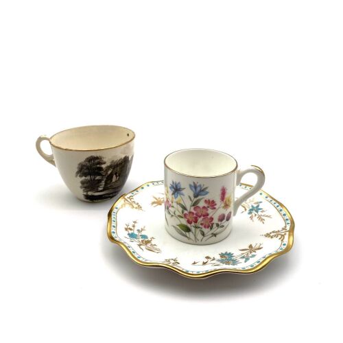 Two Cups and A Saucer