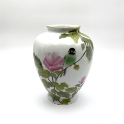 A Japanese 'Flower and Bird' Vase