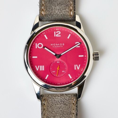 Stainless Steel, Nomos Glashutte Club Campus Hand-wound Wristwatch, circa 2022