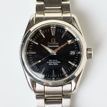 Stainless Steel, OMEGA Seamaster Aquaterra Co-Axial Wristwatch, circa 2003