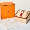 Gold Plated, Herm&egrave;s, Watch with Box Heure H Quartz Wristwatch, circa 2015 - 6