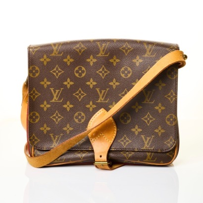 Louis Vuitton, Monogram Cartouchi&egrave;re GM Bag with Box