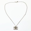Chanel, Reversible CC Logo / Fibre Pendant Necklace with Box - 2