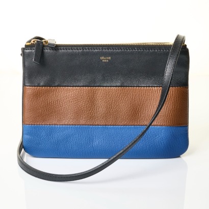 Celine, Tri-Colour Crossbody Bag