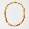 18ct Yellow / White Gold, 45cm Italian Fancy Link Necklace - 2