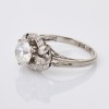Silver / Palladium, Handmade, Estate 2.00ct / .18ct Diamond Ring - 2