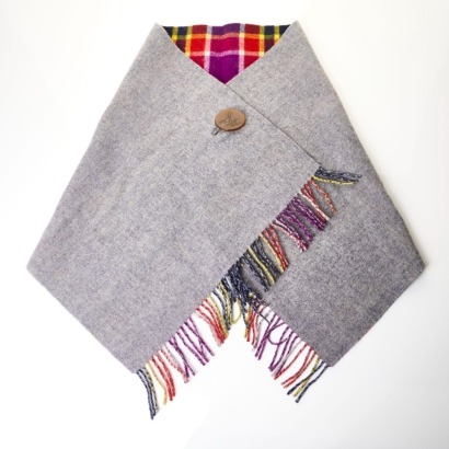 Vivenne Westwood, 100% Wool Poncho Stole