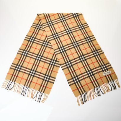Burberry, 100% Cashmere Novacheck Scarf