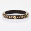 Louis Vuitton, Dark Brown Inclusion Bangle
