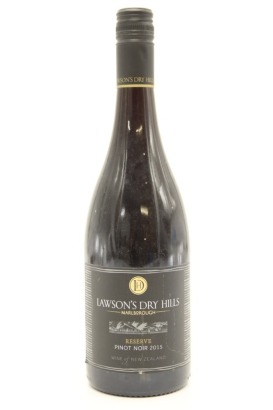 (1) 2015 Lawson's Dry Hills Reserve Pinot Noir, Marlborough