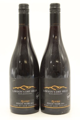(2) 2014 Lawson's Dry Hills Reserve Pinot Noir, Marlborough