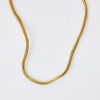 16ct - 18ct Yellow Gold, 158cm Long Wheatsheaf Link Necklet