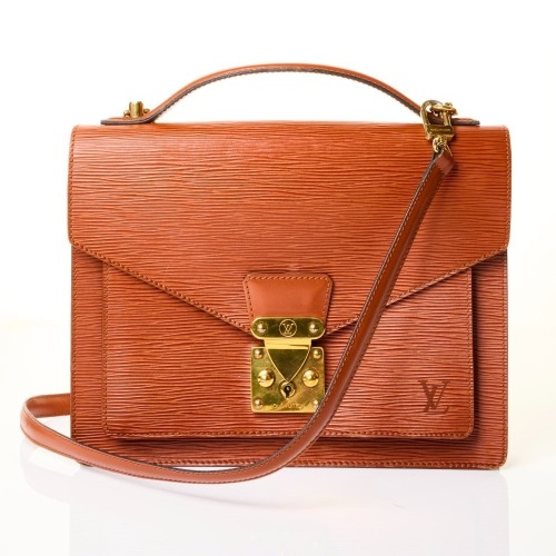 Louis Vuitton, Kenyan Fawn Epi Monceau Bag