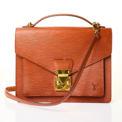 Louis Vuitton, Kenyan Fawn Epi Monceau Bag