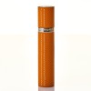 Herm&egrave;s, Refillable Orange Epsom Leather Perfume Case with Box