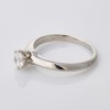 Tiffany & Co. Platinum, 0.52ct Round Brilliant Cut Diamond Solitaire Ring with Box - 2